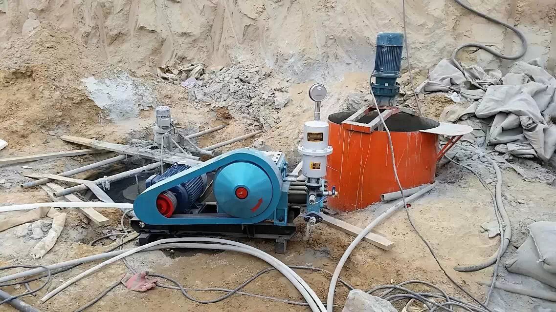 王场镇顶管注浆